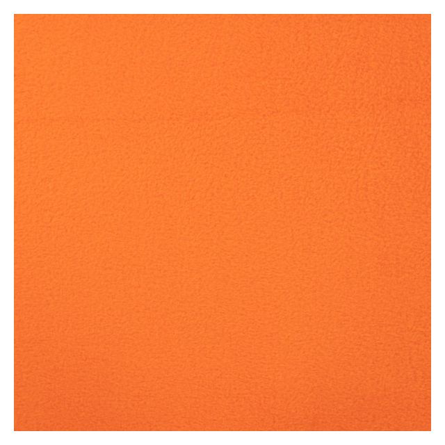Coupon Tissu Polaire doux uni Orange - Coupon de 40 cm