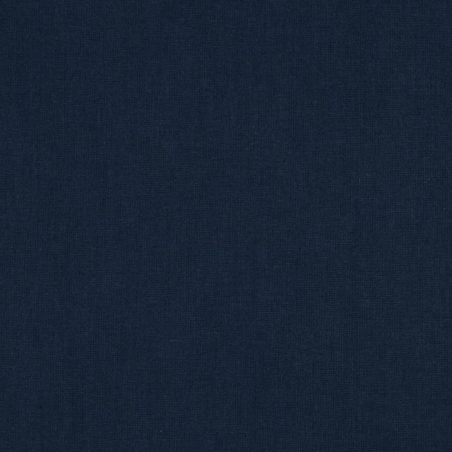 Coupon Tissu Coton enduit uni Bleu nuit - Coupon de 30 cm