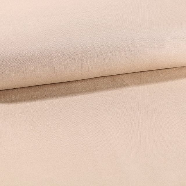 Tissu Toile Transat uni Ficelle - Par 10 cm