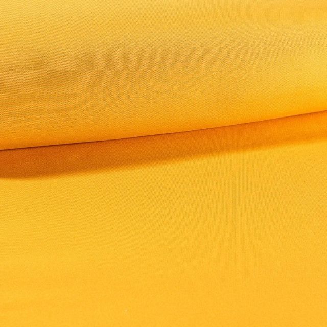 Tissu Toile Transat uni Jaune - Par 10 cm