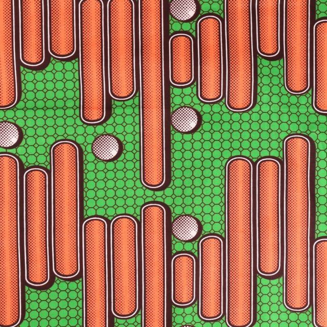 Tissu Wax africain n°519 - Au mètre