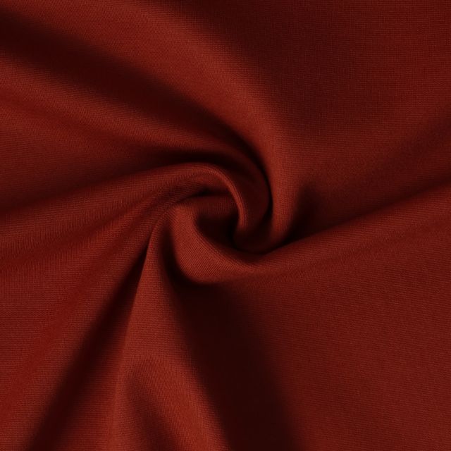 Tissu Jersey Viscose épais Romana uni Ocre