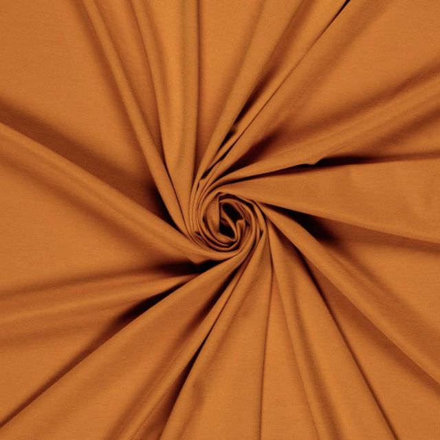 Tissu Jersey Viscose Modena uni Ocre