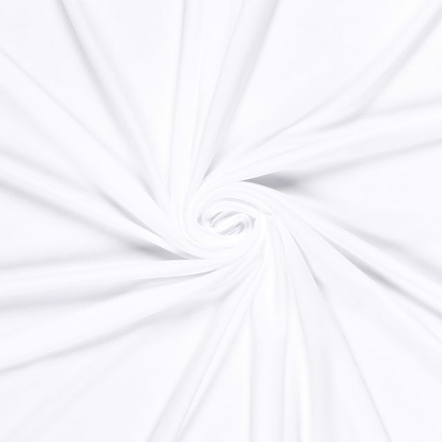 Tissu Maillot de bain  uni Brisa sur fond Blanc