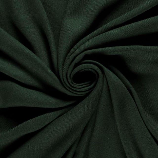 Tissu Viscose  Tahliah uni Vert sapin