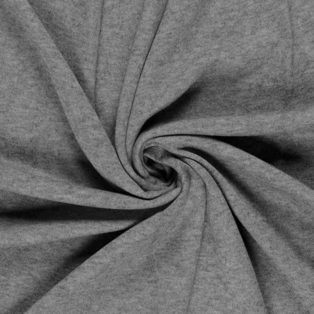 Tissu maille Viscose lourde Stella uni Gris