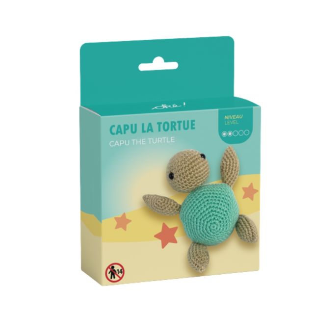Kit Amigurumi – Capu la tortue