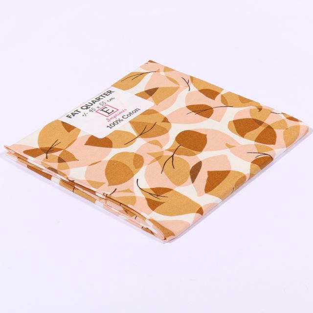 Coupon tissu Coton n°68 Taupe - 45 x 55 cm