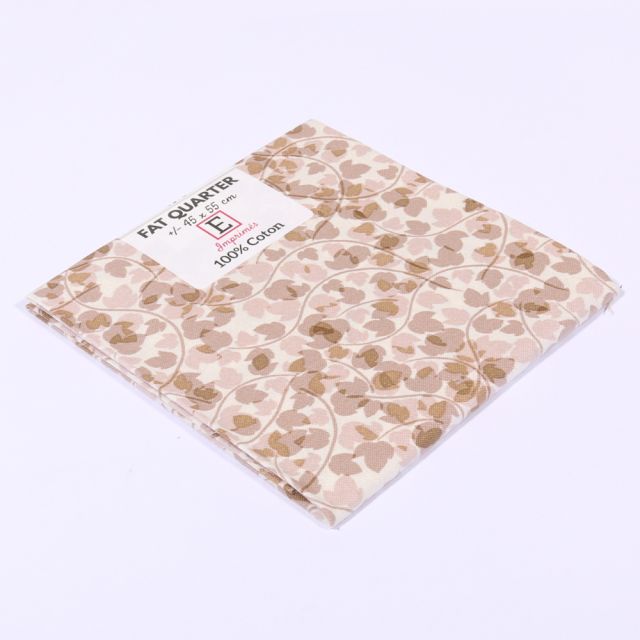 Coupon tissu Coton n°34 Taupe - 45 x 55 cm