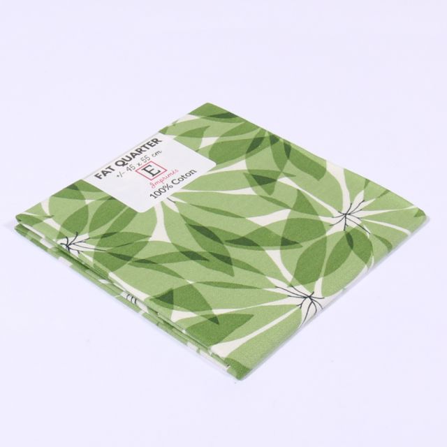 Coupon tissu Coton n°38 Vert - 45 x 55 cm