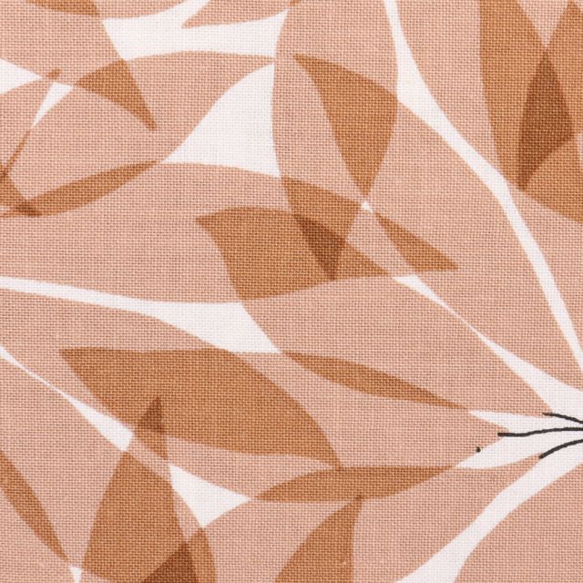 Coupon tissu Coton n°38 Beige - 45 x 55 cm