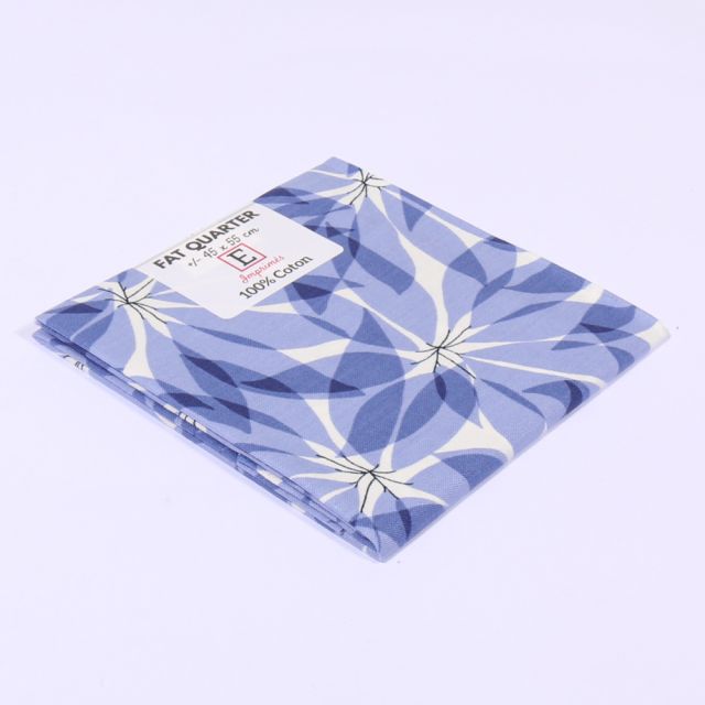 Coupon tissu Coton n°38 Violet clair - 45 x 55 cm