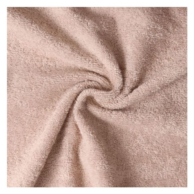 Tissu Eponge uni 400 g/m² Beige sable - Coupon de 3 mètres