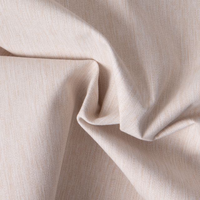 Tissu Imperméable spécial extérieur intensif uni Ecru chiné