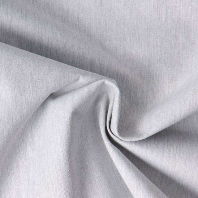 Tissu Imperméable spécial extérieur intensif uni Gris chiné