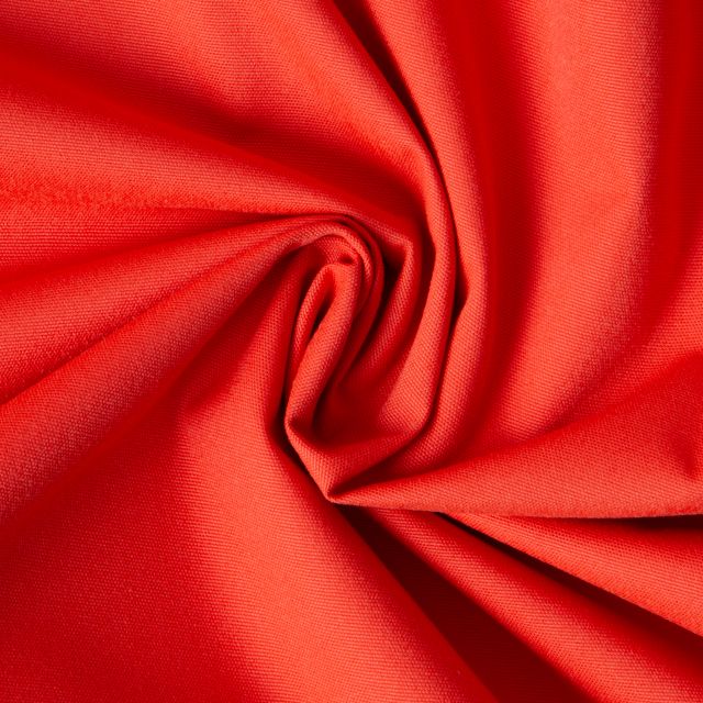 Tissu Imperméable spécial extérieur intensif uni Terracotta