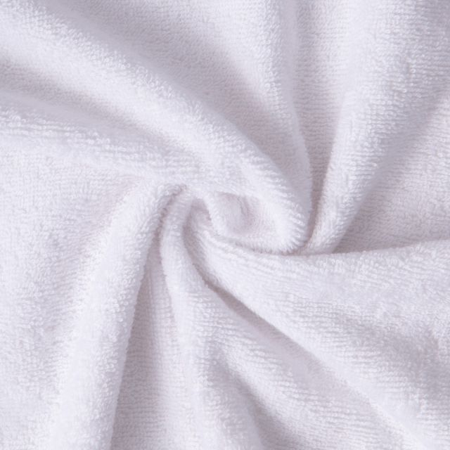 Tissu Eponge  Spa 400 g/m2 uni Blanc