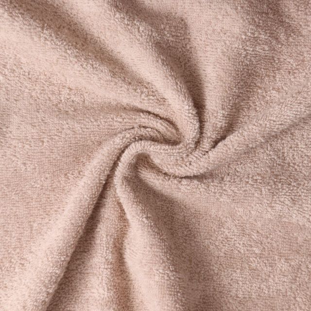 Tissu Eponge  Spa 400 g/m2 uni Beige sable