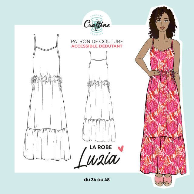 Patron Craftine Robe Luzia