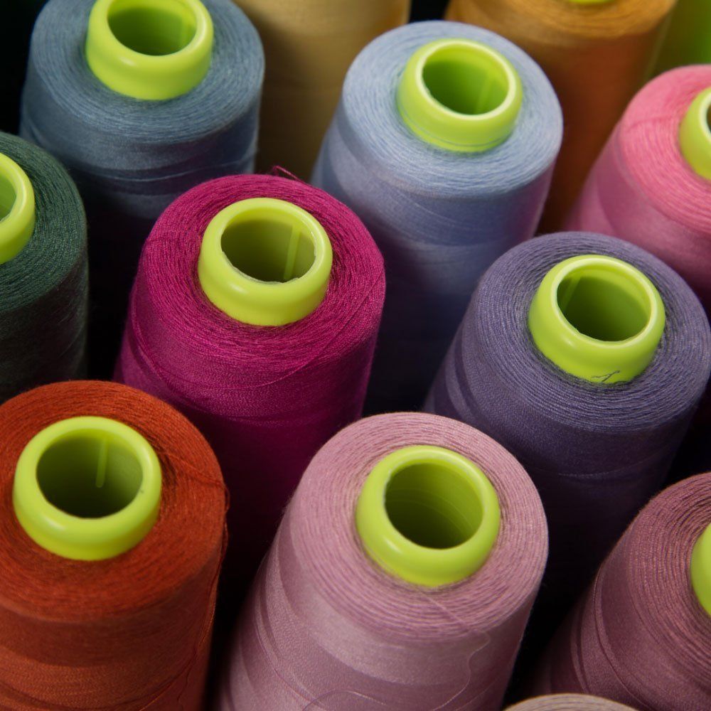 Cone de fil à coudre vert anglais 4 573 m 100% polyester - Couture loisirs
