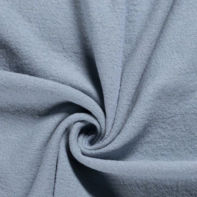 Laine bouillie 100% laine Bleu ciel - Par 10 cm