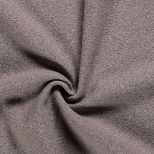 Laine bouillie 100% laine Taupe clair - Par 10 cm