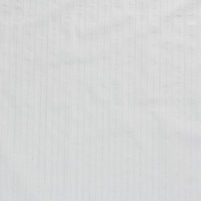 Tissu Coton lavé Brodé Vert menthe - Par 10 cm
