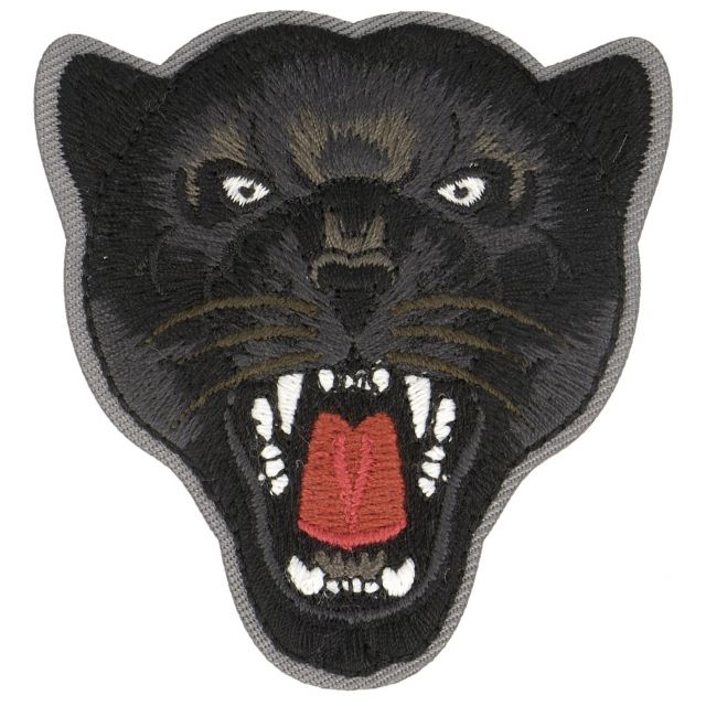 Ecusson Thermocollant Animaux Jungle Jaguard Noir