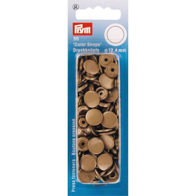 Prym 30 Boutons pression Color Snaps or 12,4 mm
