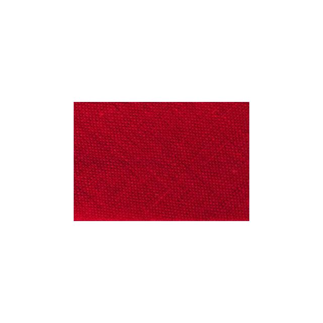 Biais replié tout textile 20 mm Rouge trafic x1m
