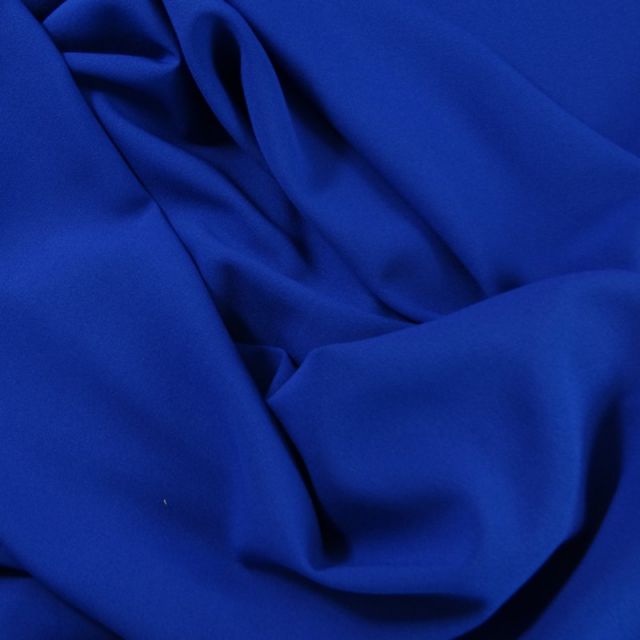 Tissu Crêpe Georgette Bleu nuit x10cm