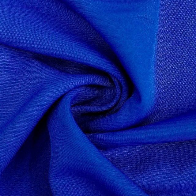 Tissu Burlington Bleu roi x10cm