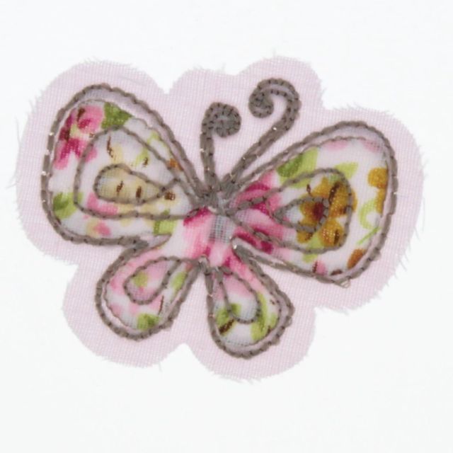Ecusson Thermocollant Girly - Papillon