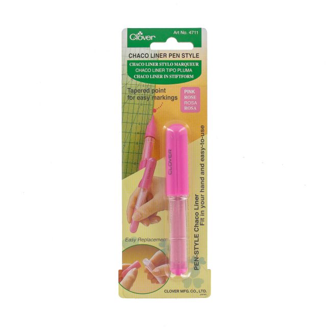 Marqueur Clover Rose chaco liner