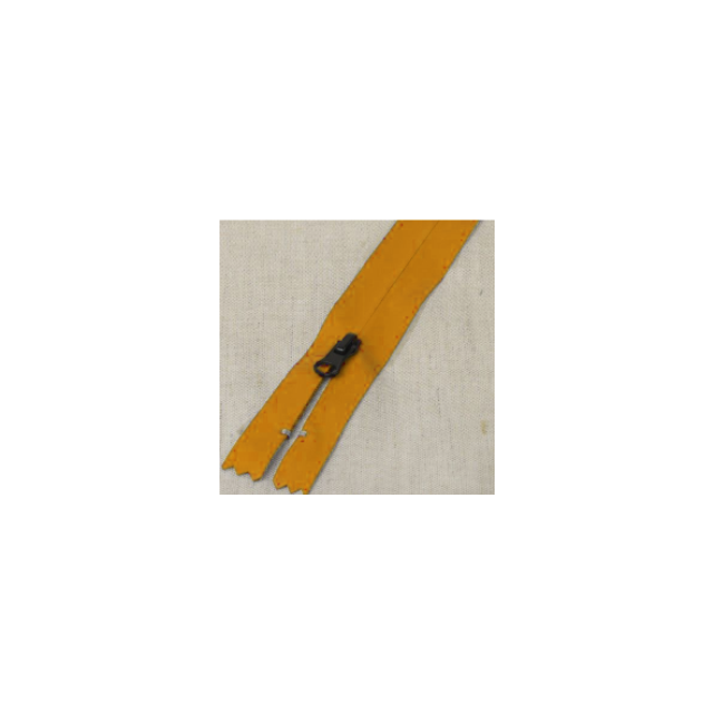 Fermeture invisible imperméable 20 cm - Orange fluo