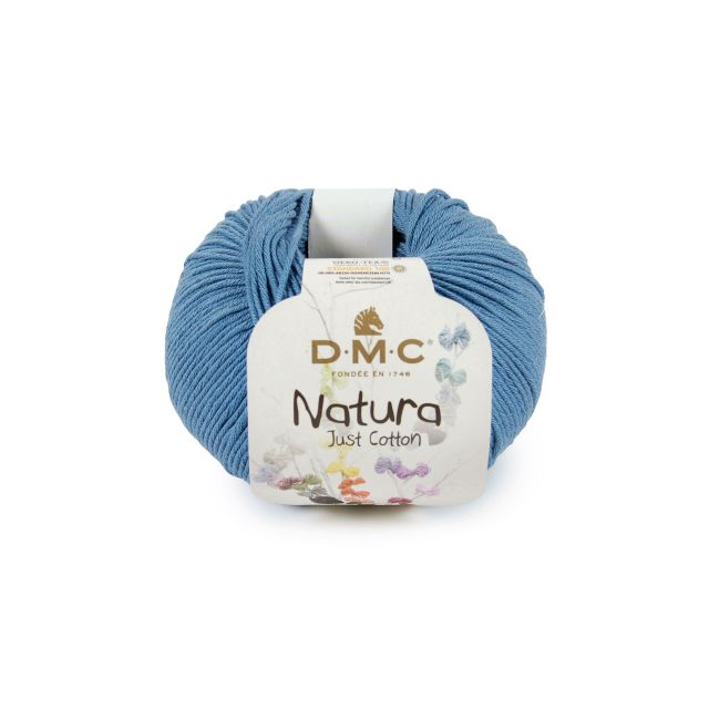 Pelote DMC Coton Natura - Bleu Jean N°26