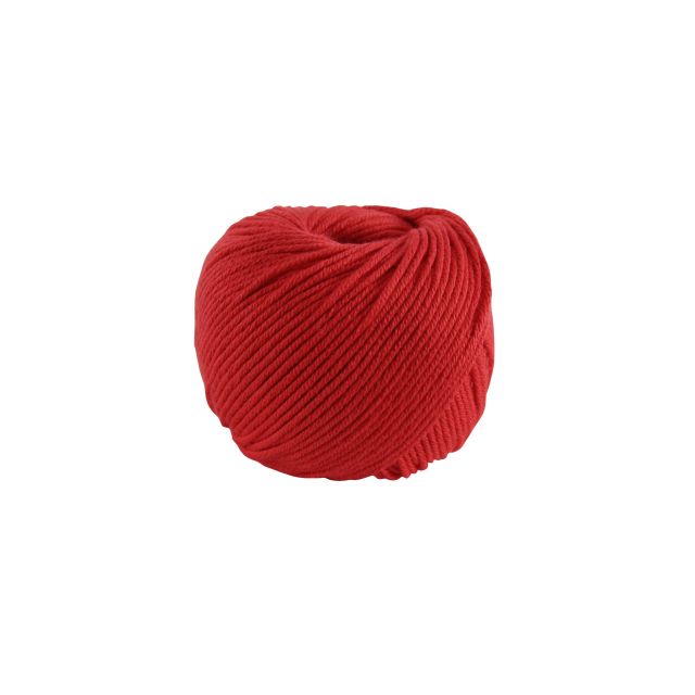 Pelote DMC Coton Natura Medium - Rouge N°55