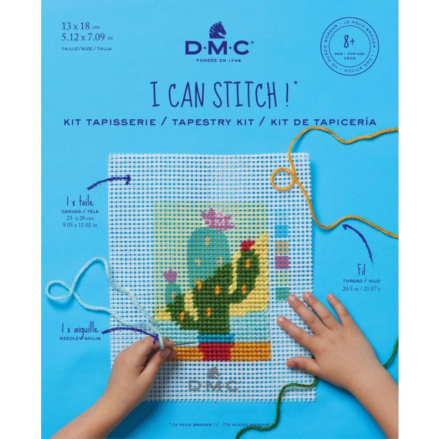 Kit Tapisserie DMC - Cactus 13x18 cm
