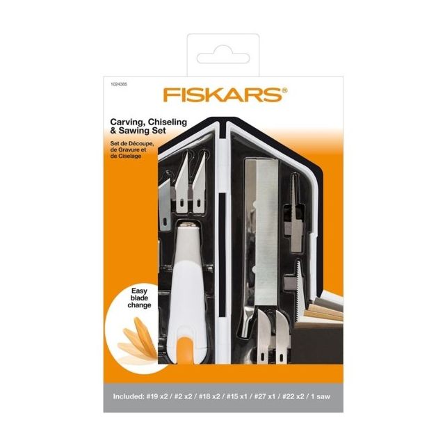 Cutter universel Premium Fiskars + lames Kit