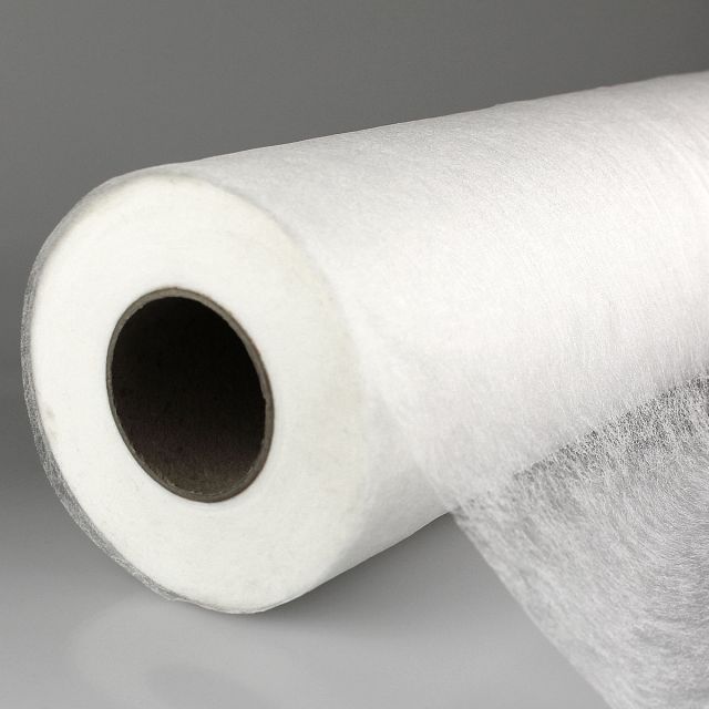 Entoilage thermocollant sans support papier - Par 10 cm