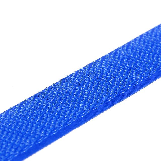 Velcro agrippant à coudre 20 mm Bleu roi x1m