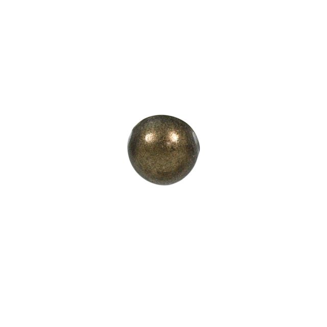 Bouton métal Donatello demi-sphère 22 mm - Bronze