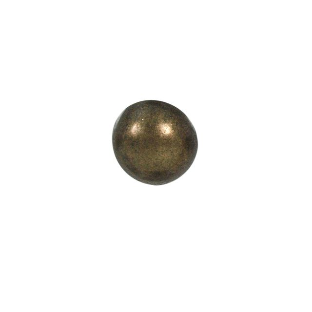 Bouton Gustav demi-sphère 15mm - Bronze