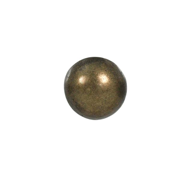 Bouton Gustav demi-sphère 18mm - Bronze