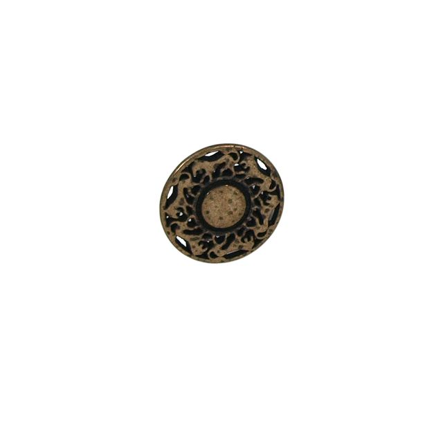 Bouton Michel-Angelo forme lion en métal 15 mm - Bronze