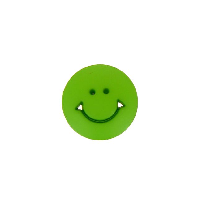 Bouton smile 15 mm - Vert