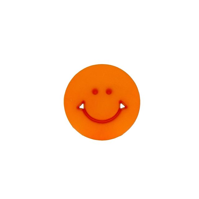 Bouton smile 15 mm - Orange