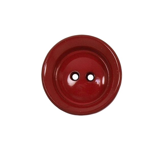Bouton cuvette Jeanne 27 mm - Rouge