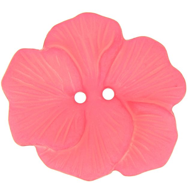 Bouton fleur exotique 48 mm - Rose clair