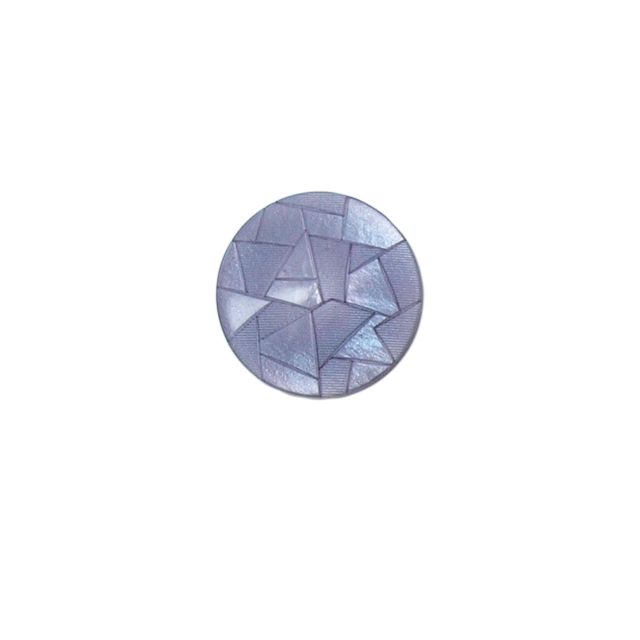 Bouton Emma triangle nacré 18 mm - Violet